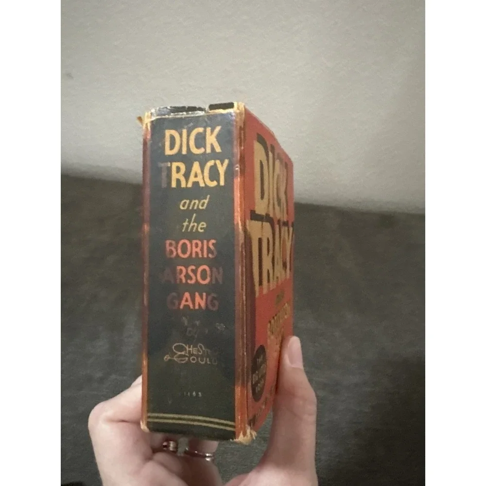 Dick Tracy Boris Arson Gang 1935 Big Little‎ Book #1163 Whitman VG Chester Gould